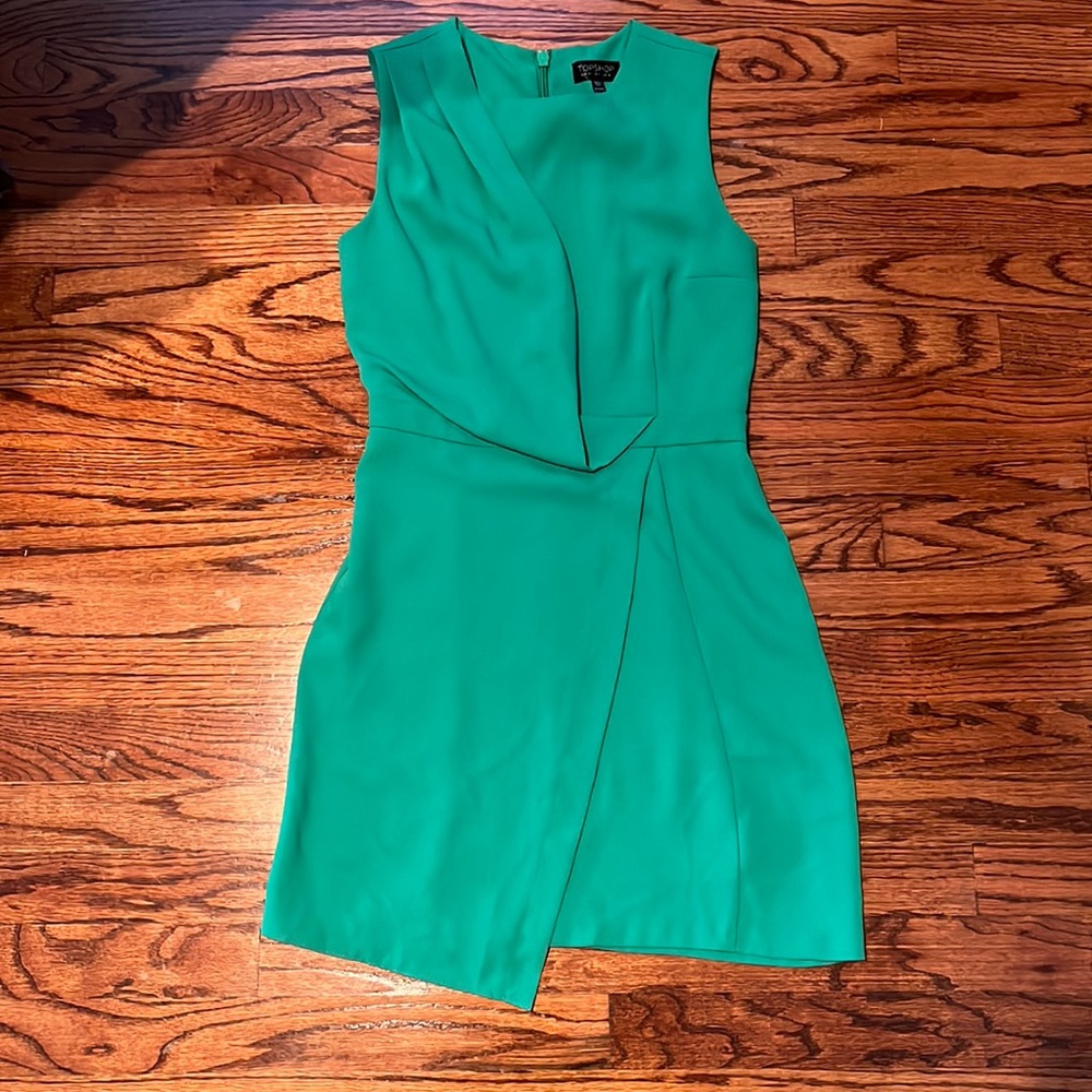 Kelly green mini dress